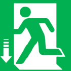 Rettungswegtechnik Rettungsweg Piktogramm