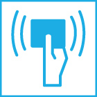 Zugangskontrolle Zugang Piktogramm